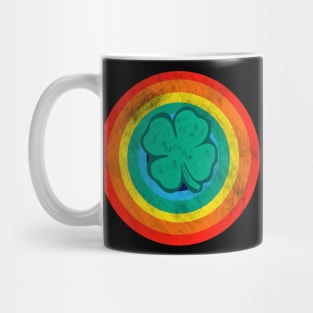 Rainbow Shamrock Mug